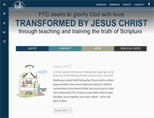 Tablet Screenshot of faithfellowship.us